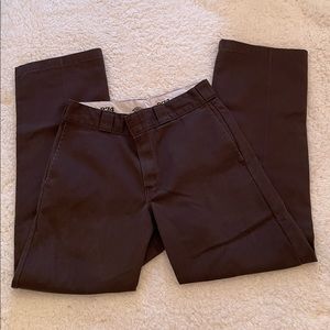 DICKIES 850 Slim Taper Dark Brown Pants